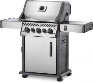 Rogue Gas Grill with Infrared Side Burner