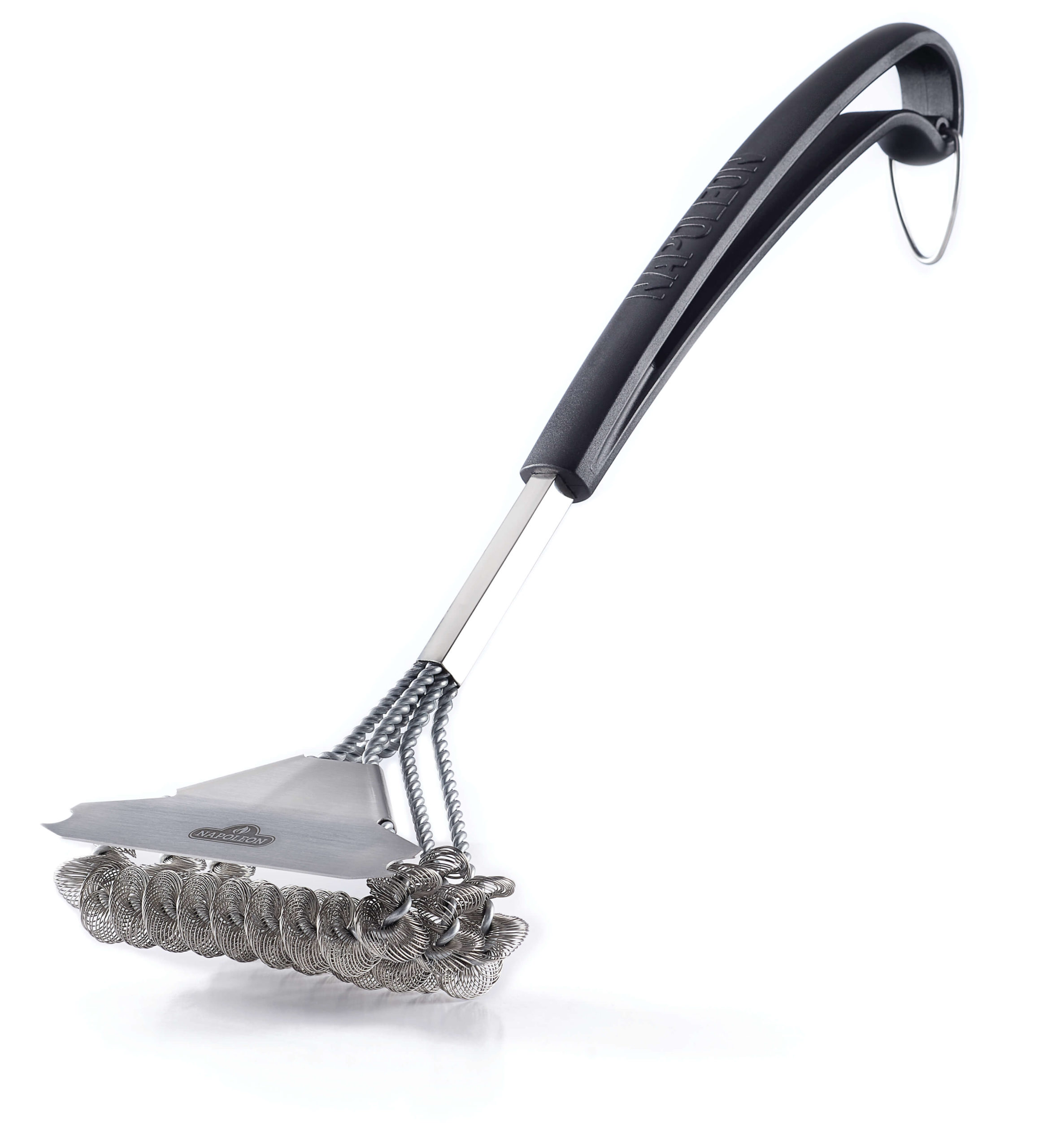 Bristle-Free Triple-Row Grill Brush