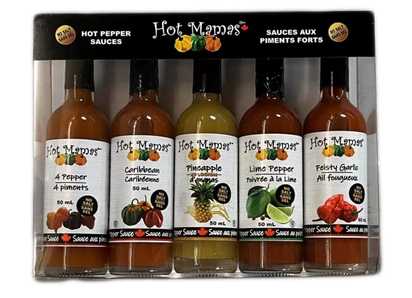 Hot Mamas Hot Sauce 5 Pack